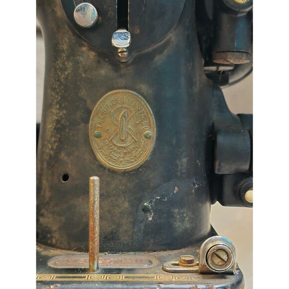 Vtg 1950s Singer Model 201 Sewing Machine Head & Pedal - For Parts/Repair AS IS - Picture 4 of 8
